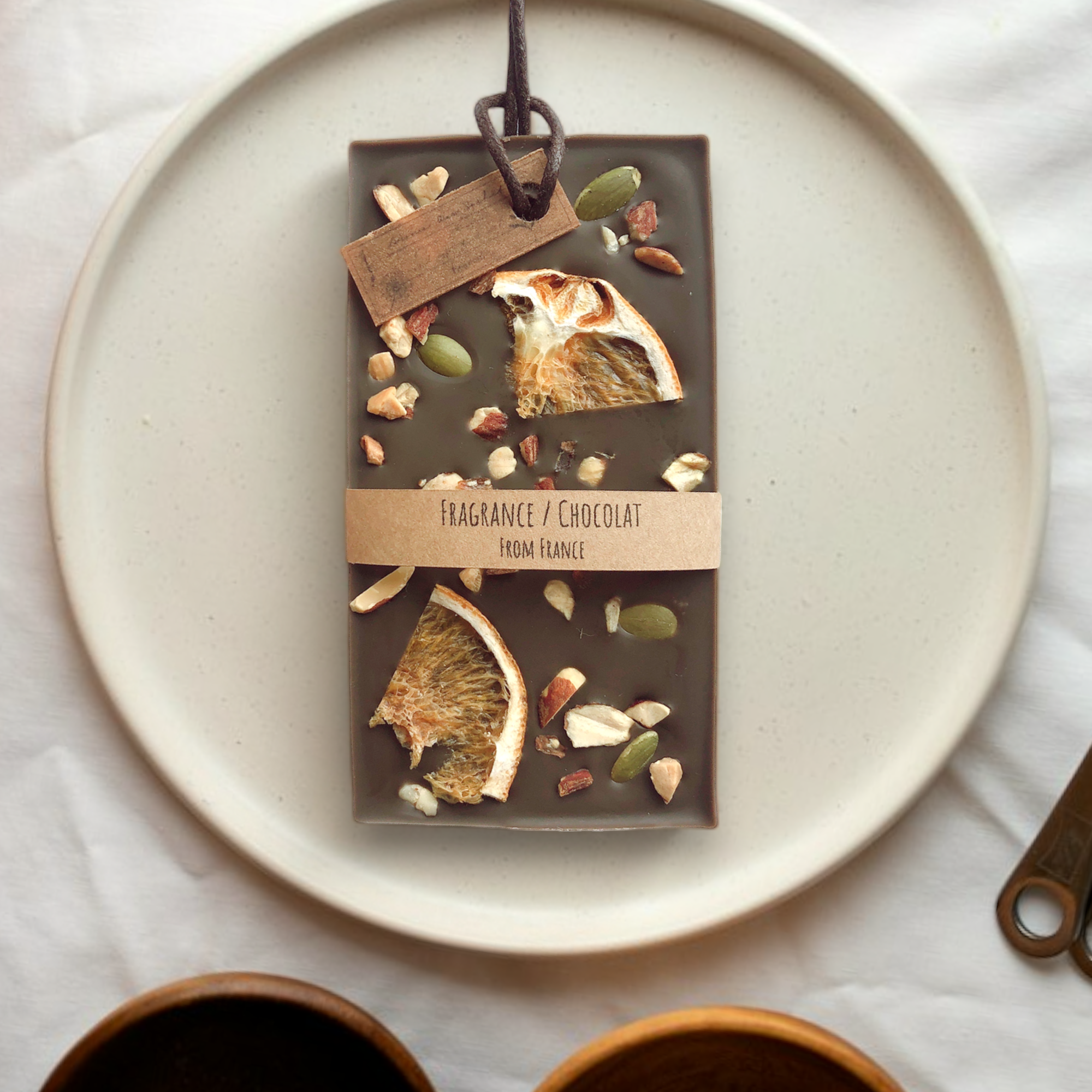 【new】チョコレートデザインのアロマワックスサシェ