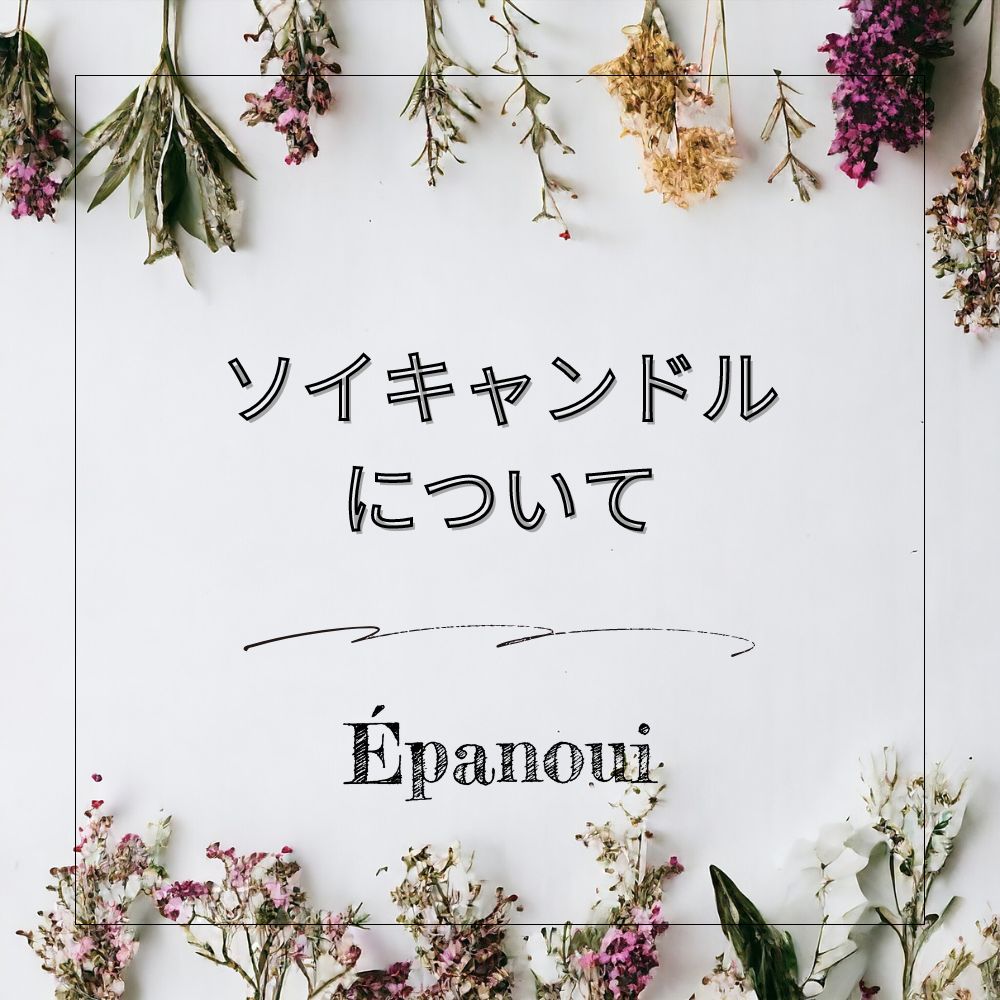 ソイキャンドルについて